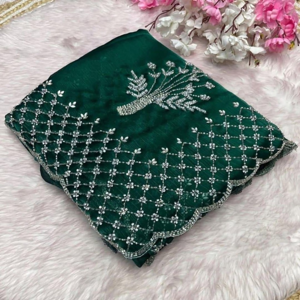 Handwork Zimmy Choo Saree