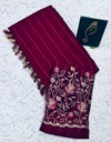 Georgette Saree with Fancy worked blouse
