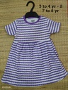 Kids Organic Cotton crush Frock