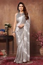 BRIGHT  CHEKS GEORGETTE SILK
