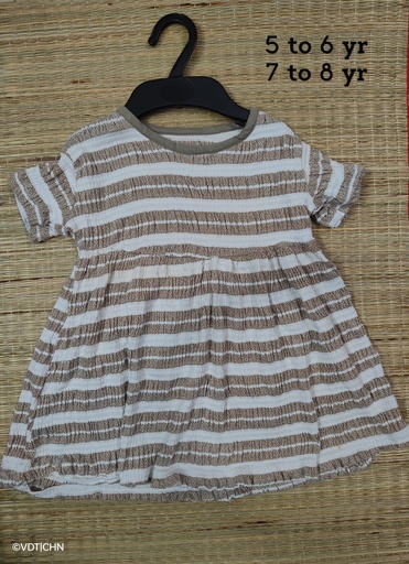 Kids Organic Cotton crush Frock